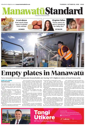 Cover of Manawatu Standard