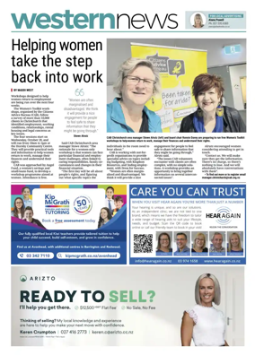 Cover of Western News (Christchurch)
