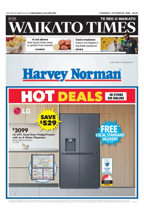 Cover of Waikato Times