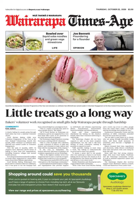 Cover of Wairarapa Times-Age (NZ)