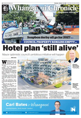 Cover of Whanganui Chronicle