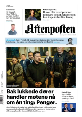 Cover of Aftenposten