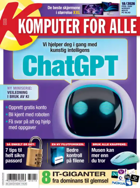 Cover of Komputer for alle (Norway)