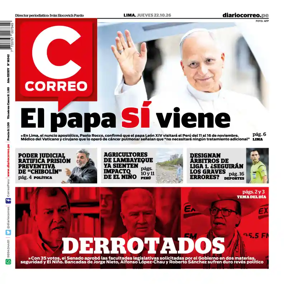 Cover of Diario Correo
