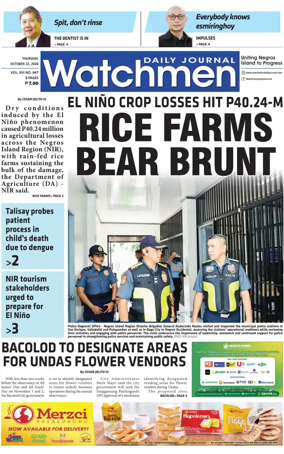 Cover of Watchmen Daily Journal