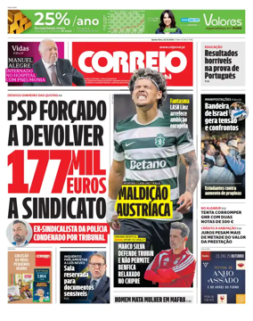 Cover of Correio da Manha