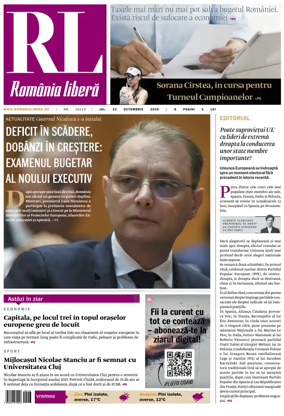 Cover of Romania Libera