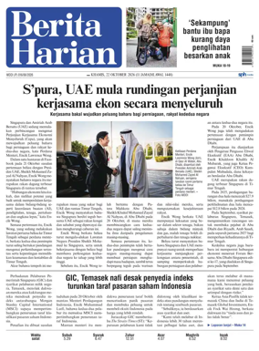 Cover of Berita Harian
