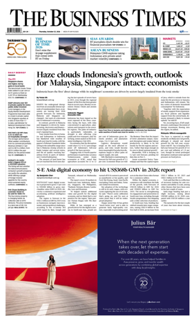 Cover of The Business Times