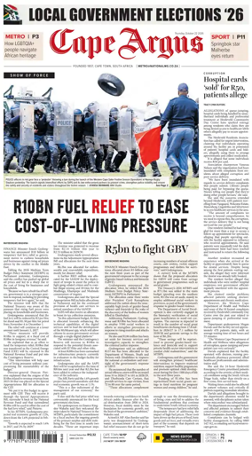 Cover of Cape Argus