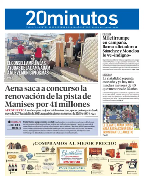Cover of 20 Minutos Valencia