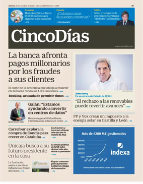 Cover of Cinco Dias