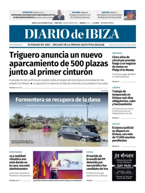 Cover of Diario de Ibiza