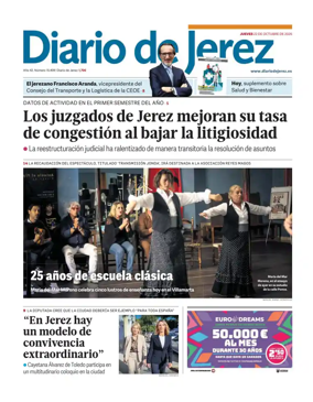 Cover of Diario de Jerez