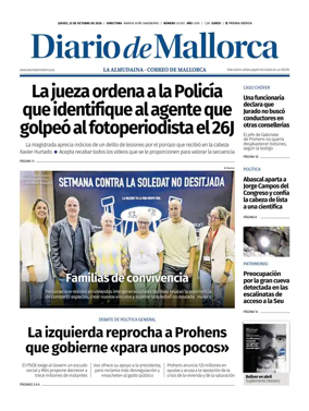 Cover of Diario de Mallorca