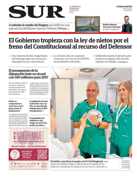 Cover of Diario Sur_Ultima