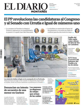 Cover of El Diario Montanes
