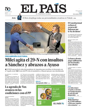 Cover of EL PAIS National