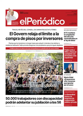 Cover of El Periodico - Castellano