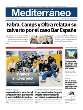 Cover of El Periodico Mediterraneo