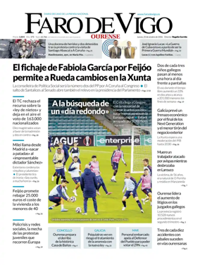Cover of Faro de Vigo (Ourense)