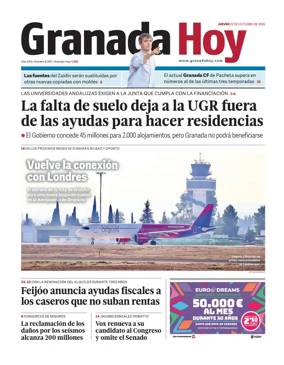 Cover of Granada Hoy