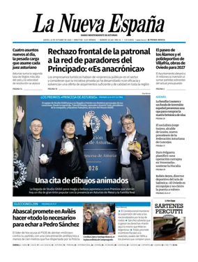 Cover of La Nueva Espana (Oviedo)