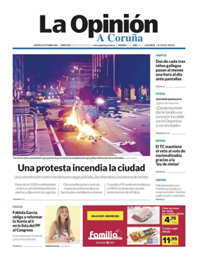 Cover of La Opinion de A Coruna