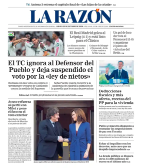 Cover of La Razon (Nacional)