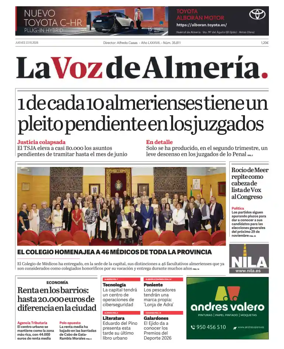 Cover of La Voz de Almeria