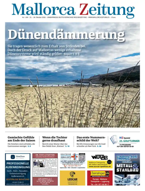 Cover of Mallorca Zeitung