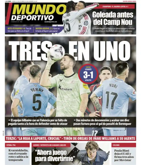 Cover of Mundo Deportivo (Bizkaia-Araba)