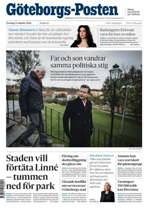 Cover of Goteborgs-Posten