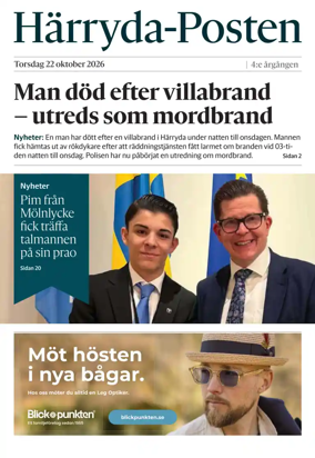Cover of Harryda-Posten
