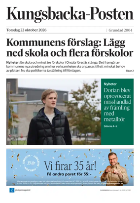 Cover of Kungsbacka-Posten