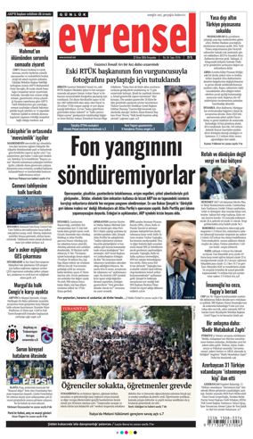 Cover of Evrensel Gazetesi
