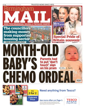 Cover of Birmingham Mail