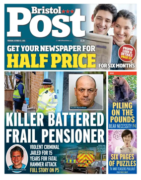 Cover of Bristol Post