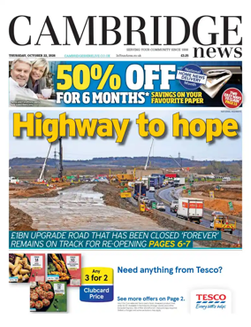 Cover of Cambridge News