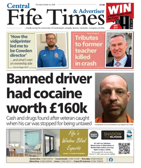 Cover of Central Fife Times