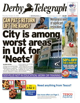 Cover of Derby Telegraph
