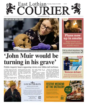 Cover of East Lothian Courier