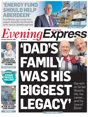 Cover of Evening Express