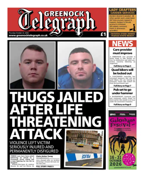Cover of Greenock Telegraph