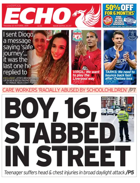 Cover of Liverpool Echo