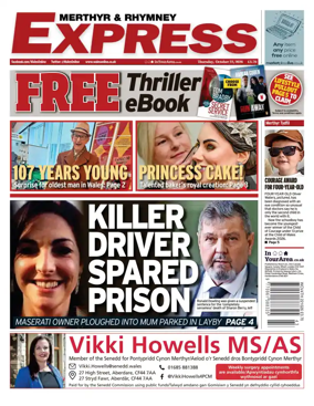 Cover of Merthyr Express