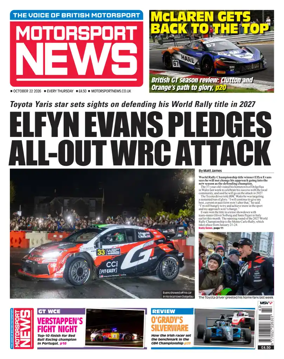Cover of Motorsport News