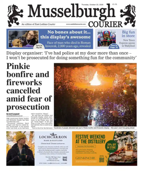 Cover of Musselburgh Courier