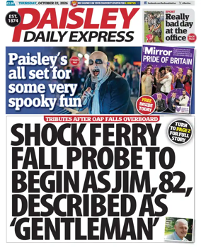 Cover of Paisley Daily Express