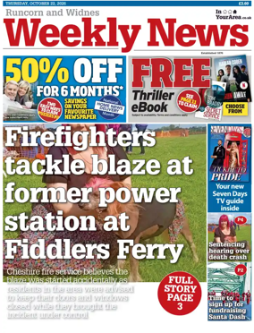 Cover of Runcorn & Widnes Weekly News